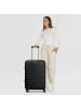 Franky London 4 Rollen Trolley M 65 cm mit Dehnfalte black