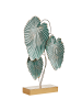 Beliani Dekofigur SODIUM in Blau/Gold - (W) 26 x (H) 44 x (L) 8 cm