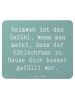 Mr. & Mrs. Panda Mouse Pad Spruch Heimweh Kühlschrank mit Spruch in Meeresbrise
