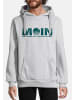 Salzhaut Hoodie HEFF - MOIN sagt mehr als tausend Worte Grey Melange