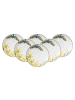 Villeroy & Boch 6er Set Mokka- / Espressountertassen Amazonia ø 12 cm in bunt