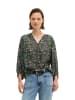 Marc O'Polo Print-Bluse relaxed in Medium Brown