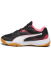 Puma Hallenschuhe Solarflash Jr II in puma black-fire orchid-puma white-gum