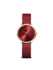 Bering Analoguhr für Damen in rot