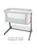 Pinolino Beistellbett Hedi 7-fach in gray,white