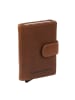 The Chesterfield Brand Loughton Kreditkartenetui RFID Schutz Leder 7 cm cognac