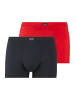 Bruno Banani Retro Short / Pant Micro Coloured in Schwarz / Rot