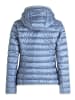Betty Barclay Steppjacke mit abnehmbarer Kapuze in Stonewash
