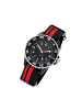 Regent Armbanduhr Regent Kinderuhren schwarz, rot mittel (ca. 33mm)