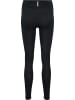 Hummel Hummel Leggings Hmlongrid Multisport Damen in JET BLACK/FORGED IRON