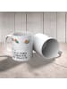 Mr. & Mrs. Panda Teetasse Einhorn Happy mit Spruch in Weiß