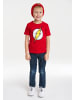 Logoshirt T-Shirt DC - Flash Logo in rot