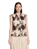 CARTOON Casual-Bluse mit Raffung in Beige/Braun