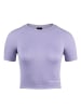 Gorilla Wear Nahtloses Crop-Top - Selah - Violett