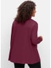 sheego Rollkragenshirt in bordeaux