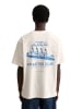 Marc O'Polo DENIM T-Shirt oversized in Offwhite
