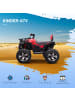 HOMCOM 12V 10Ah Kinder Quad 3-5 Jahre Rot