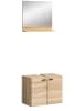 ebuy24 Badmöbelset Boston (2-teilig) Eiche 57 x 33 cm