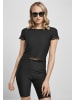 Urban Classics Cropped Tees in black