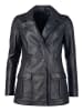 JCC Lederjacke DI-450 in schwarz