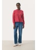 PART TWO Strickpullover LumaPW Relaxed fit in Holly Berry