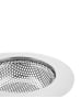 Almina Spülbeckensieb für Spüle und Waschbecken - 2er Set aus Edelstahl in Silber
