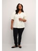 KAFFE curve Kurzarm-Bluse KCvicca Regular fit in Turtledove
