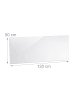 relaxdays Spritzschutz in Transparent - (B)120 x (H)50 cm