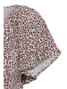ICHI Freizeitkleid IHAYA Relaxed fit in BEIGE/PINK LEOPARD FLOWER