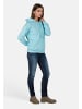 Salzhaut Sweatjacke TOPE in Aqua