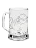 Mr. & Mrs. Panda Gravur Bierkrug Eichhörnchen Smoothie ohne Spruch in Transparent
