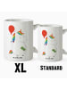 Mr. & Mrs. Panda Jumbo Tasse Einhorn Luftballon ohne Spruch in Weiß