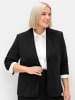 sheego Blazer in schwarz