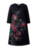 MIAMODA Jerseykleid in schwarz