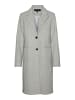 Vero Moda Mantel in Light Grey Melange