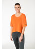 super.natural Merino T-Shirt in orange