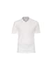 CASAMODA V-Kragen T-Shirt für Herren in weiss