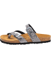 Palado Pantoletten Cres Metallic in Pyth Anthrazit