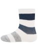 ewers 3er-Set Socken 3er Pack Ringel in latte-stahlblau-hellsilber mel
