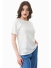 Organication T-Shirt "WOR17222" in Cremeweiß