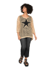Angel of Style Pullover in dunkeltaupe
