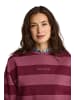 Polo Club Sweatshirt WOMAN YARA LONG SLEEVE REGULAR FIT in Weinrosa