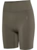 Hummel Tight Kurze Hose Hmlflow Multisport Damen in MAJOR BROWN