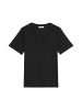 Marc O'Polo DENIM V-Neck-T-Shirt regular in Schwarz