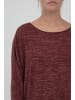 Oxmo Sweatkleid OXBinala in Rot
