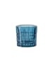 Nachtmann 2er Set Teelichthalter Square Votives ø 7,1 x 6,6 cm in Vintage Blue