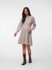 Vero Moda Strickkleid in Silver Mink