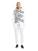 Bruno Banani Hoodie mit Reißverschluss FISHER in Weiß