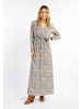 usha FESTIVAL Maxikleid Mit Paisley-Print in Wollweiss Mehrfarbig