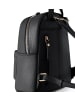 Lazarotti Bologna Leather City Rucksack Leder 27 cm in black